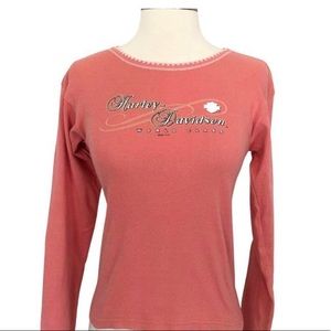 Harley Davidson pink shirt